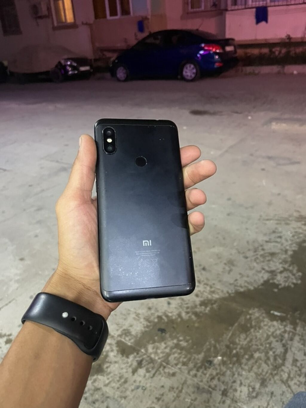 Redmi Note 6 Pro, 64 GB, rəng - Qara, Barmaq izi — Elektronika, Masazır (3)