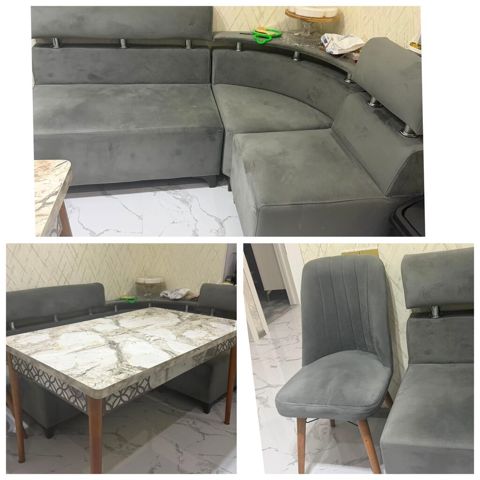 Metbex desti 200 AZN. 2 ədəd stul stol divan. UNVAN saray (FN) 0077 — Qobu