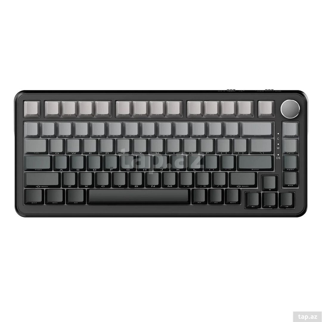 Ajazz AK820 MAX Side Character Gradient Grey — Elektronika, Bakı (3)