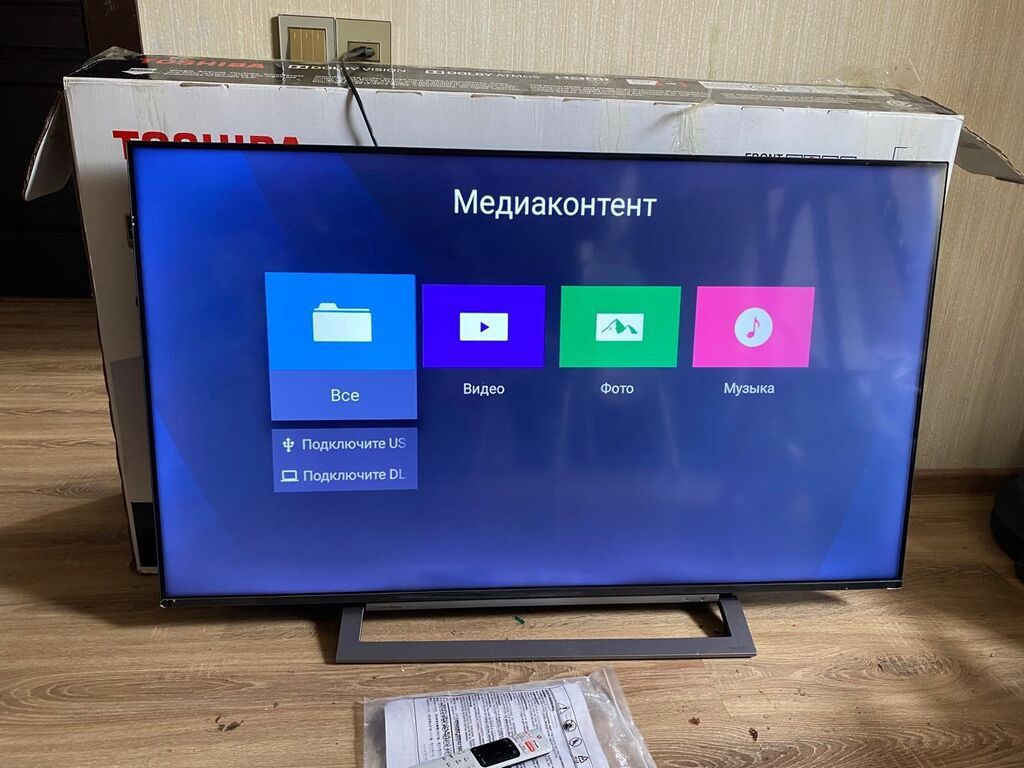 Yeni Televizor Toshiba LCD 50" 4K (3840x2160), Ünvandan götürmə — Televizorlar, Bakı (2)