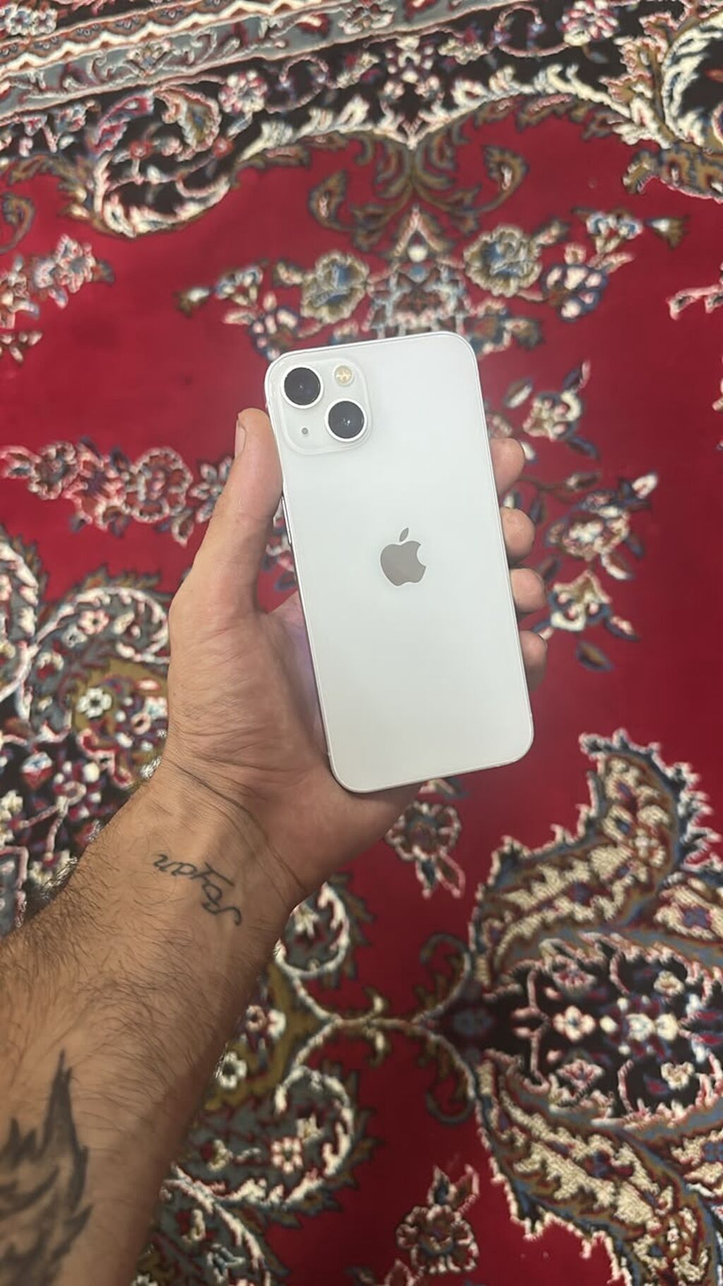 IPhone 13, 128 GB, Ağ, Face ID — Apple iPhone, Qobustan (2)