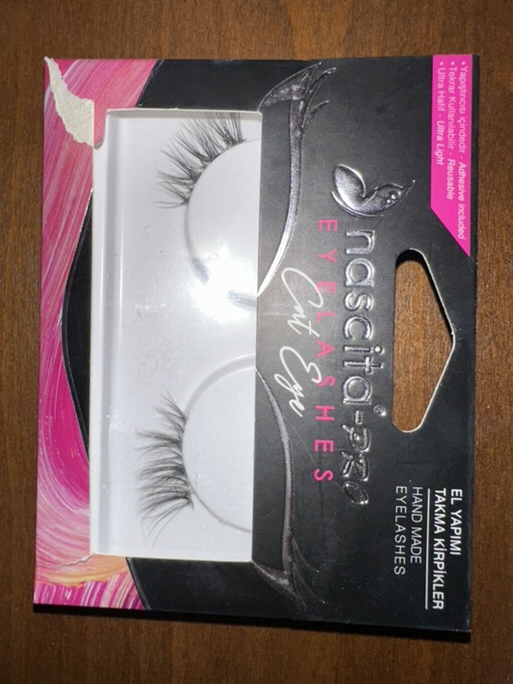 Nascita Pro Cat Eye Eyelashes – əl işi takma kirpik - Model: Cat Eye