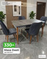 Masa Dəsti – 80×130/170 sm - Açılan mexanizm: masa ölçüsü 80×130 — Ürünler