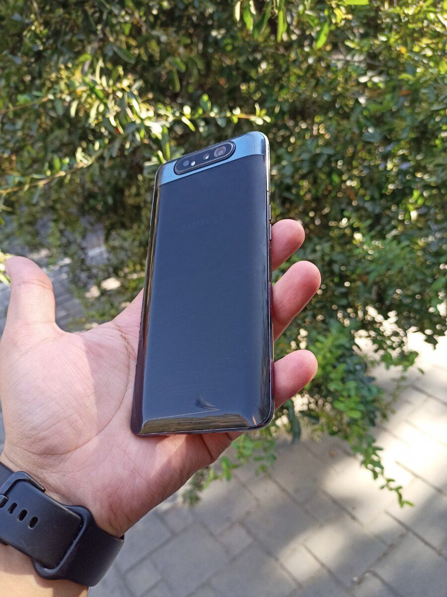 Samsung Galaxy A80 Phantom Black 128GB/8GB — Smartfonlar, Bakı (2)