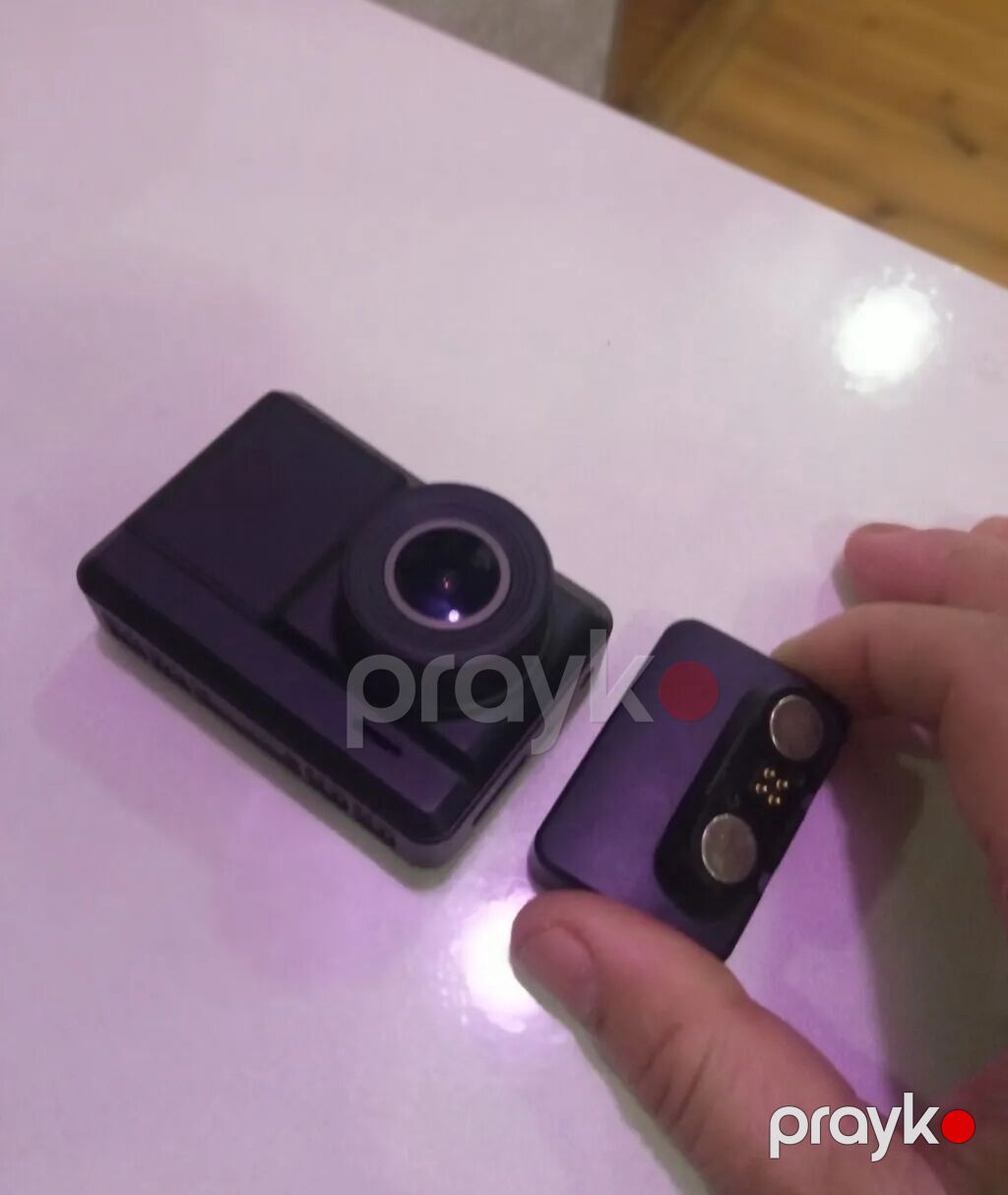 Avtomobil DVR (videoqeydiyyatçı) – ekranlı və maqnitli baza ilə - Ön — Elektronika, Bakı (6)