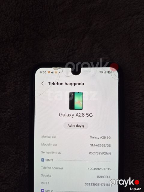Samsung Galaxy A26 5G Black 128GB/6GB — Quba