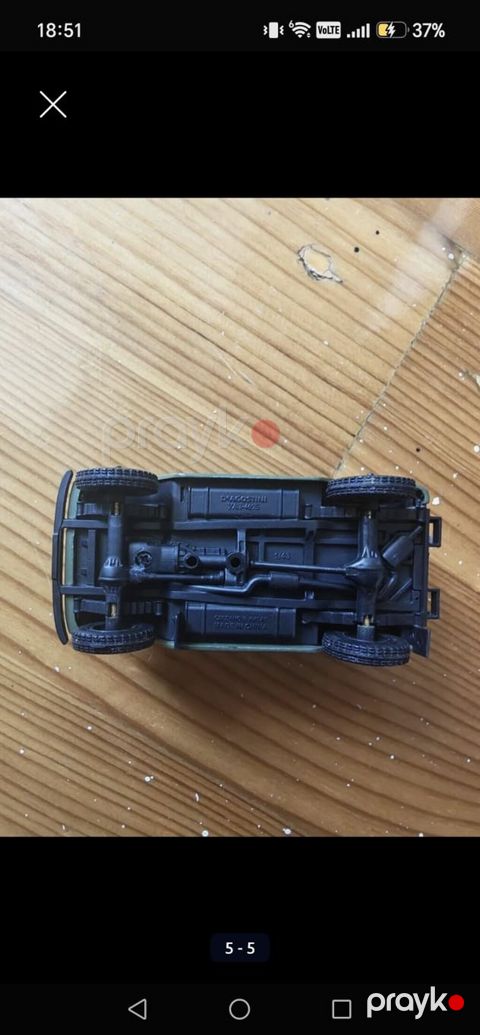 MiQyaslı kolleksiya modeli – UAZ-469 (1:43) - Brend: DeAgostini (alt