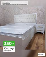 Açılan, bazalı çarpayı – 160×200 sm - Dəst: 1 ədəd matras hədiyyə - — Mebel