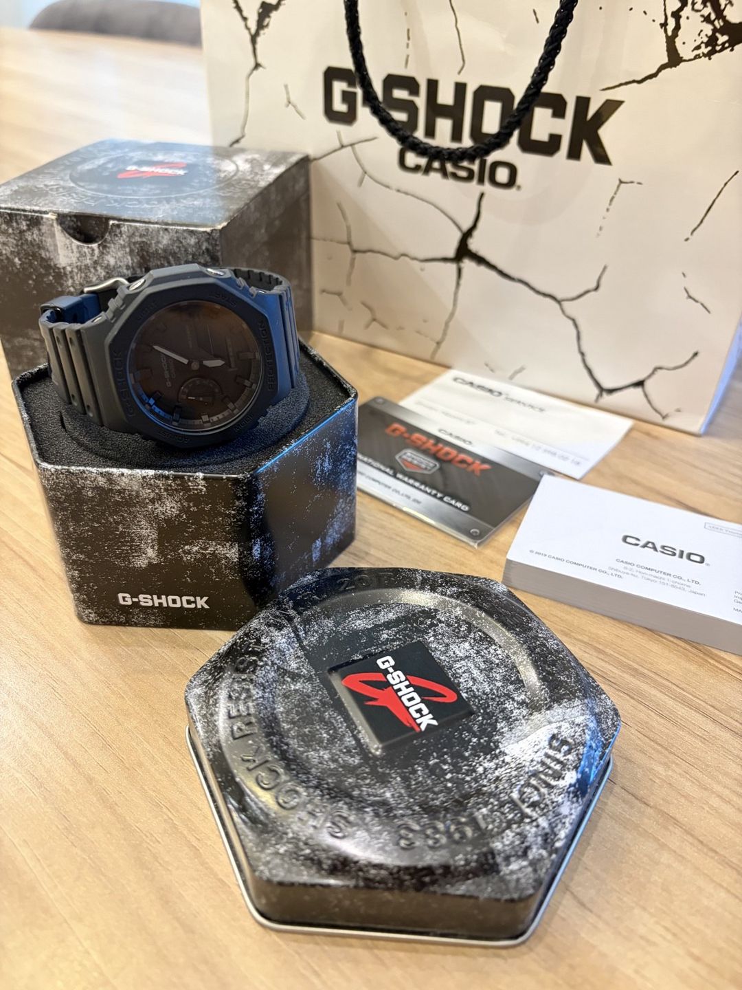 Casio G-Shock G A-2100 -1A1DR Blackout qol saatı — Şəxsi əşyalar, Bakı
