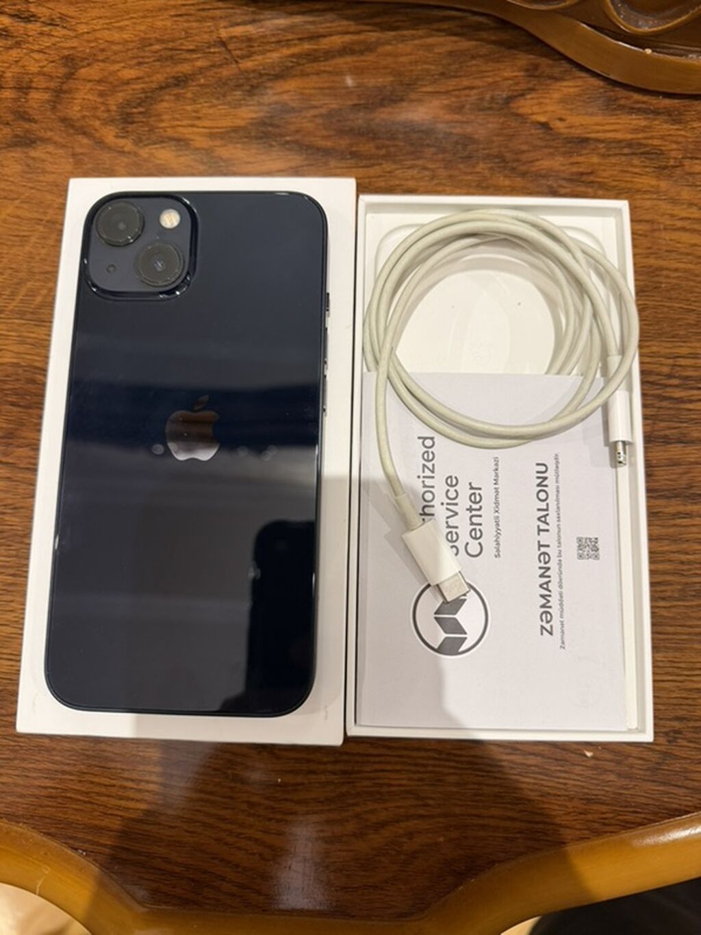 IPhone 13, 128 GB, Göy, Barmaq izi, Simsiz şarj, Face ID