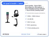 Havit kombo - Havit GK61 Recording Live Microphone + Havit H2230d Gaming Qulaqlıq + Havit HY505 Gami — Pctech