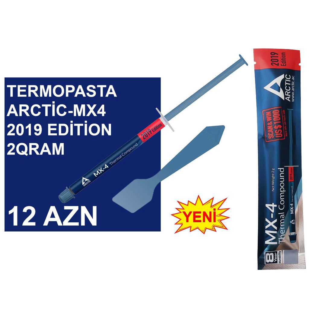 Arctic MX-4 Termopasta 2019 Edition 2qram