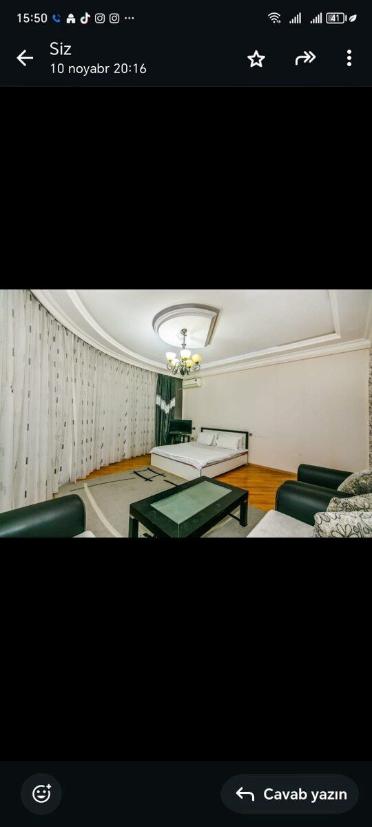 2-otaqlı yeni tikili kirayə verilir, Yasamal r., 85 m² — Mənzil, Bakı (9)