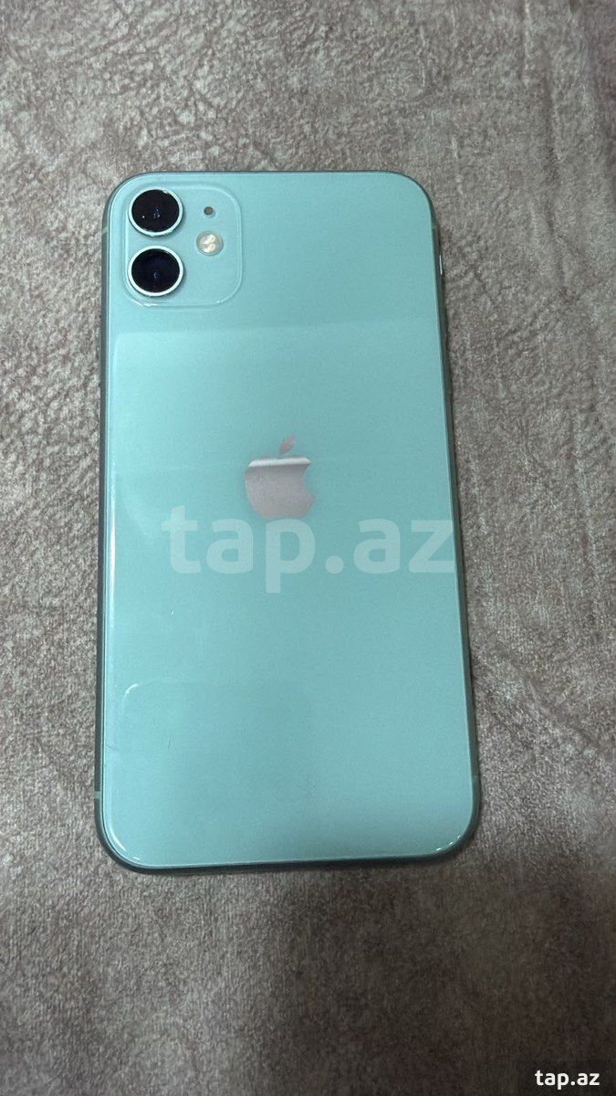 Apple iPhone 11 Green 128GB/4GB — Telefonlar və qadjetlər, Bakı (2)