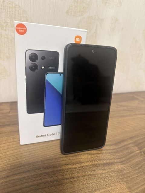 Xiaomi Redmi Note 13 – NFC dəstəyi ilə Şüşə+qutu+telefon qabı İdeal