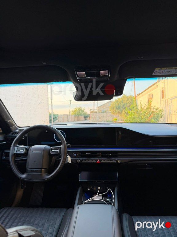 Hyundai Grandeur, 1.6 L, 1.49 kWh, 2025 il, 20 000 km — Avtomobillər, Bakı (6)