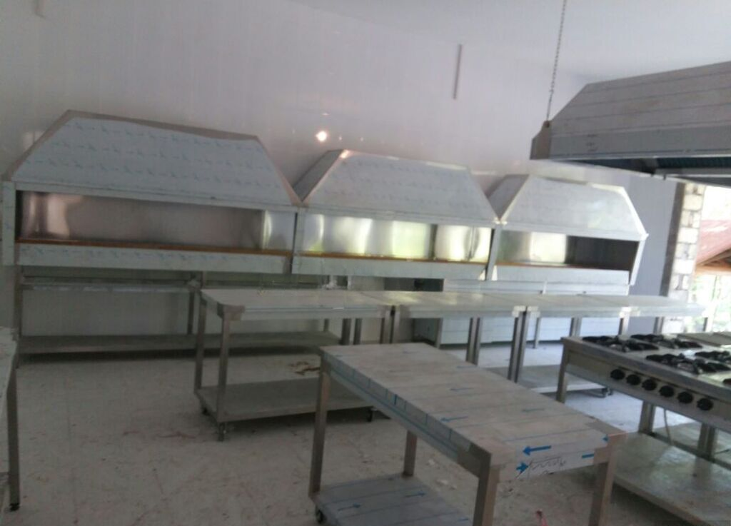 Sənaye Tipli Paslanmaz Mətbəx Avadanlıqları