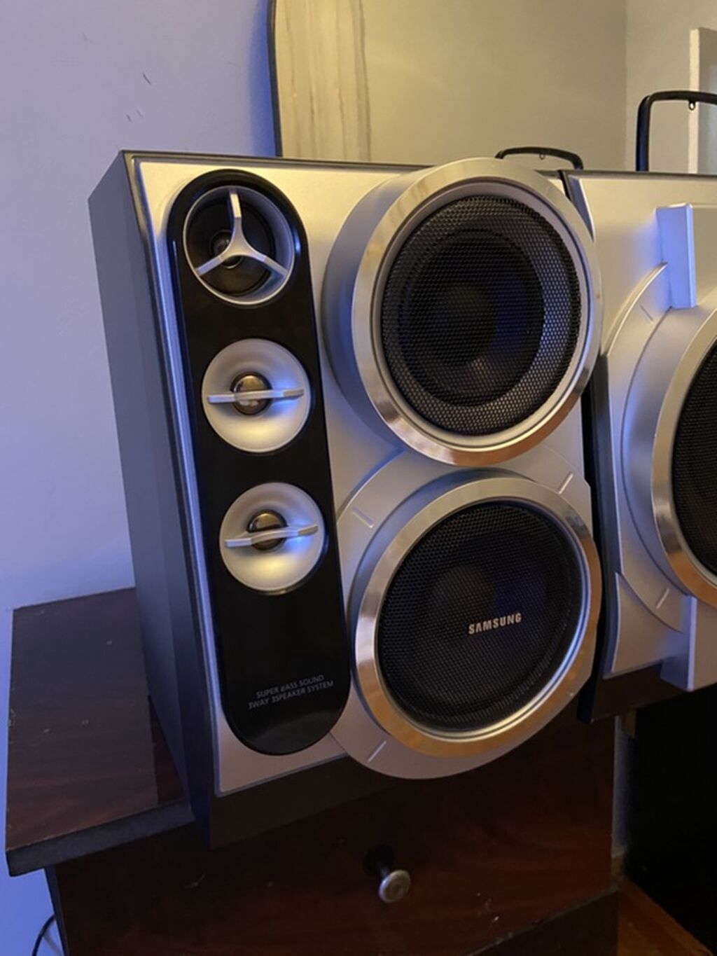 Təzə samsung musiqi mərkəzi! Tam yenidir! Aux usb filəşkart fm am — Elektronika, Bakı (8)