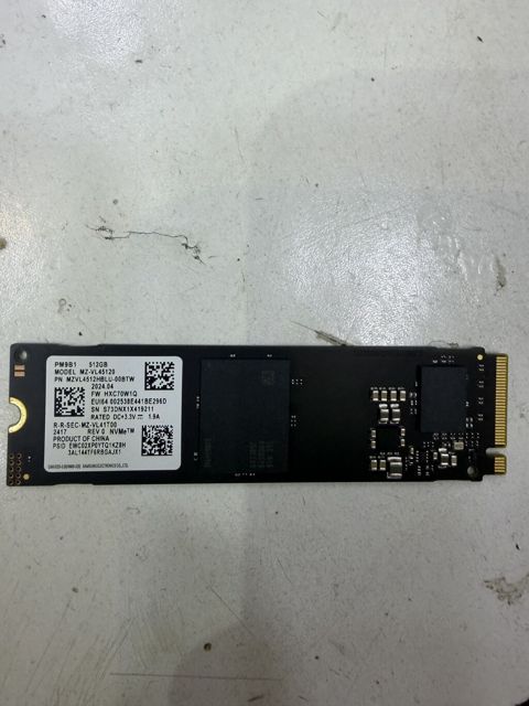 Daxili SSD disk Samsung, 512 GB, M.2, İşlənmiş — Bakı
