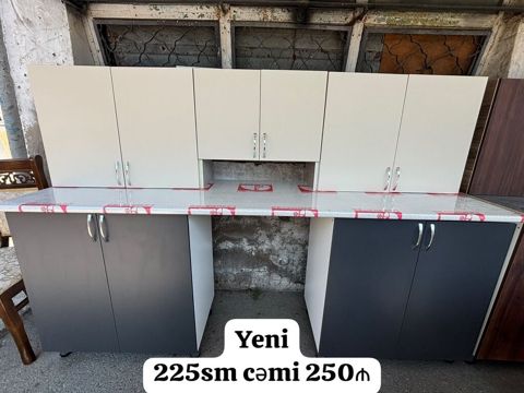 *250₼ YENİ Metbex mebeli SATILIR*‼️ Hazır əldədir Olcusu 225sm