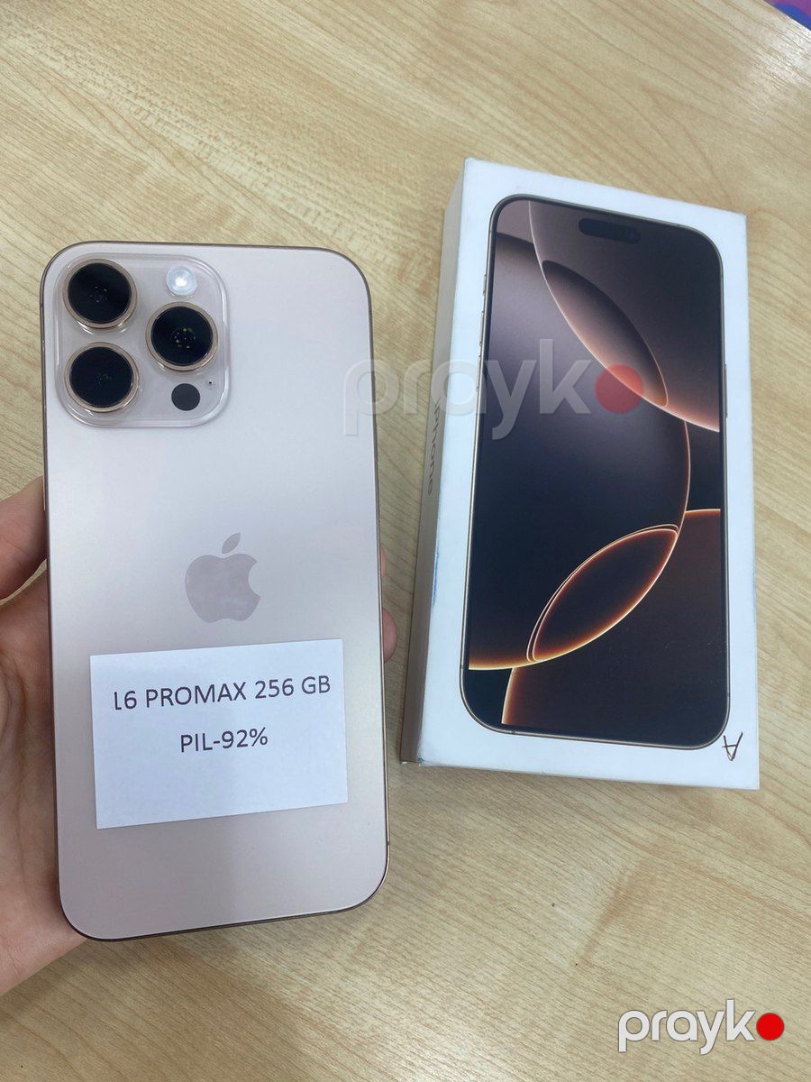 Apple iPhone 16 Pro Max Desert Titanium 256GB/8GB — Mallar, Bakı (2)