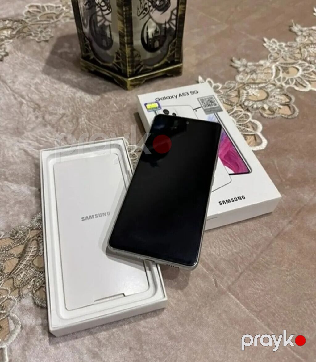 Samsung Galaxy A53 5G, 256 GB, rəng - Ağ, Barmaq izi — Samsung, Bakı (3)