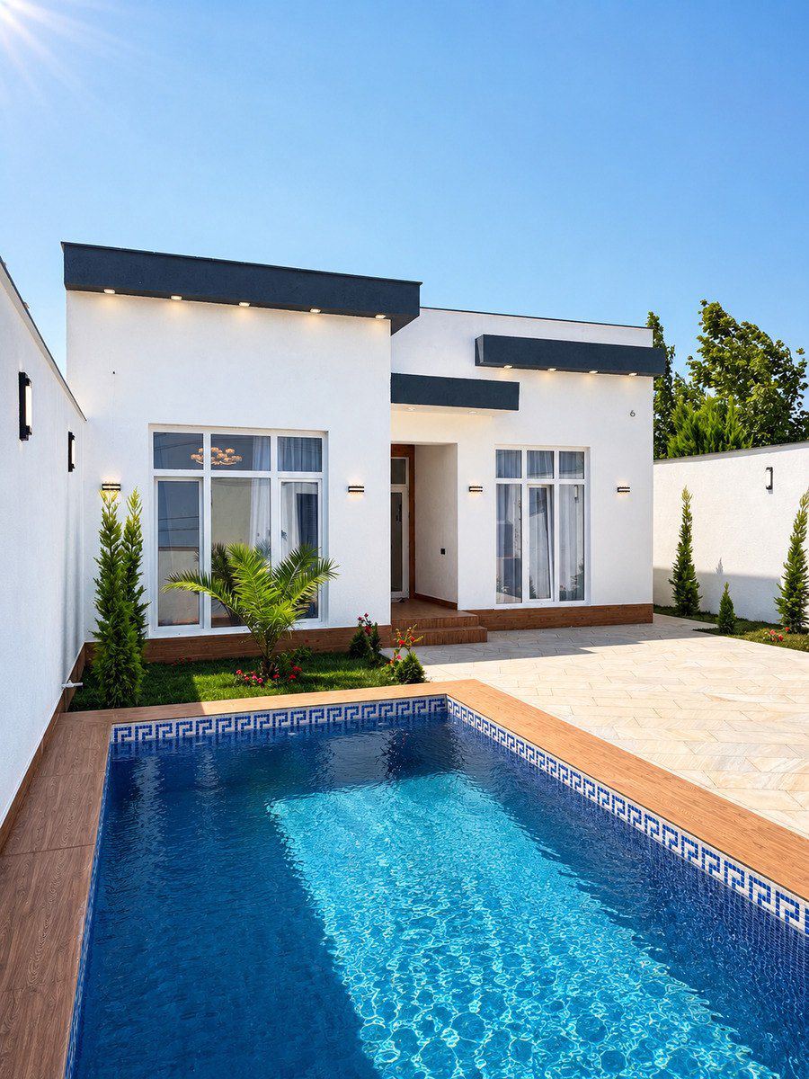 Satılır 4 otaqlı həyət evi/bağ evi 135 m² — Ev, villa, Bakı (3)
