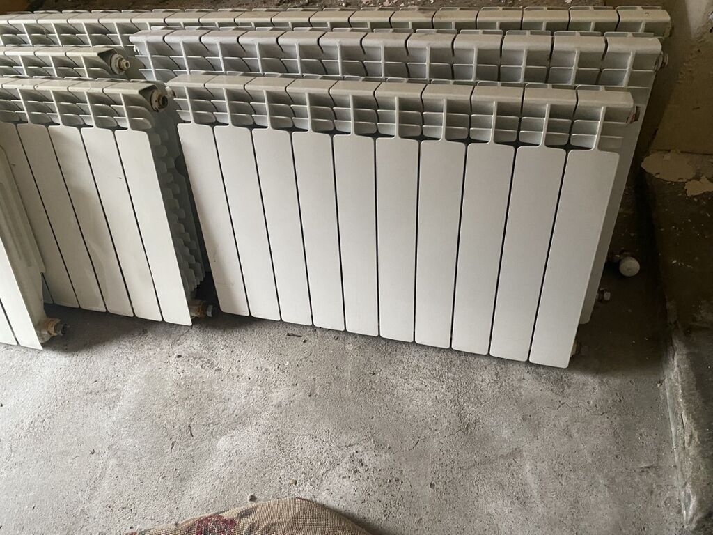 Alüminium radiatorlar (seksiyalı) - Material: alüminium ərintisi
