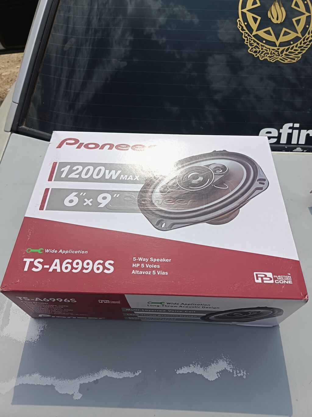 Pioneer TS-A6996S avtomobil akustikası - Ölçü: 6"x9" (16 x 24 sm) — Elektronika, Pirəkəşkül (4)