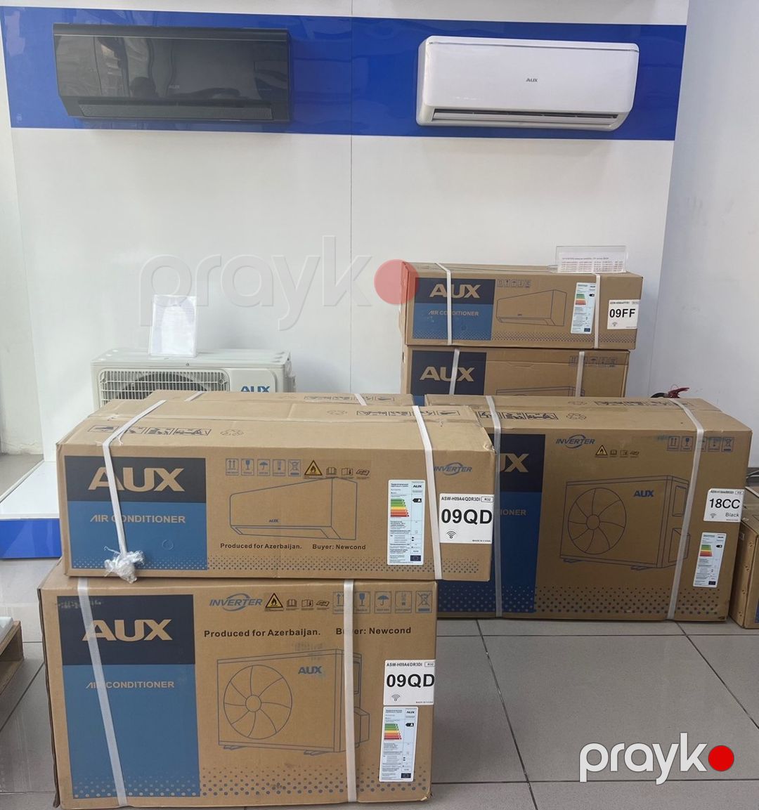 Kondisioner Aux inverter R32 40 kv — Ev texnikası, Bakı (5)