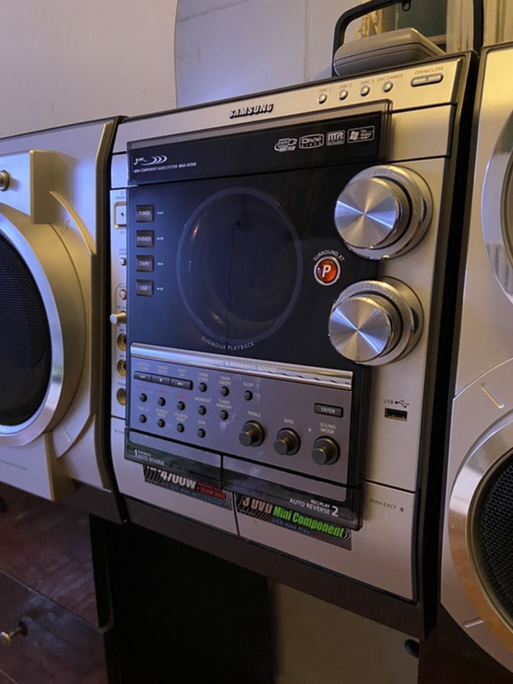 Təzə samsung musiqi mərkəzi! Tam yenidir! Aux usb filəşkart fm am — Elektronika, Bakı (4)