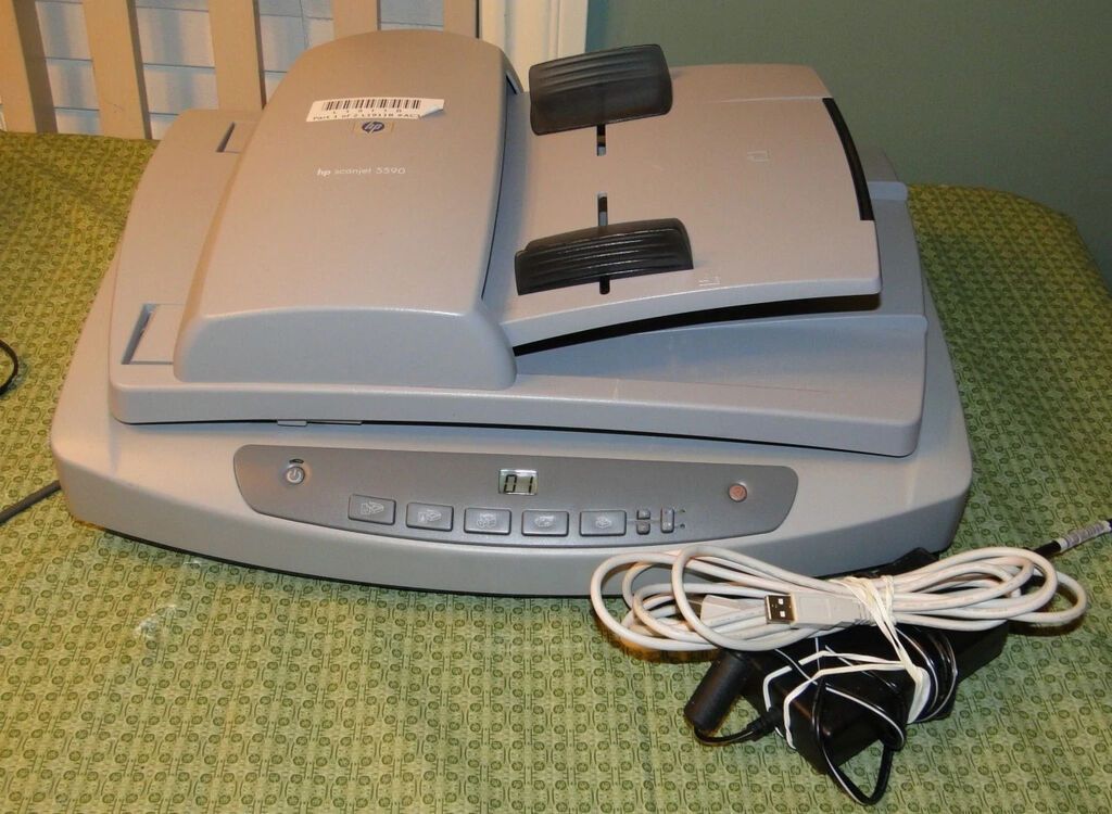 HP Scanjet 5590 Digital Flatbed USB Scanner UCUN islek hisseler — Elektronika, Xaçmaz