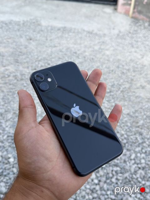 IPhone 11, 128 GB, Qara, Face ID