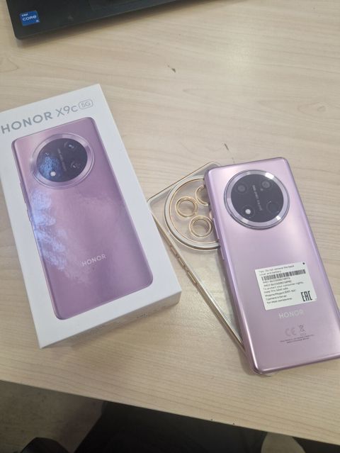 Honor X9c 5G, bənövşəyi rəng, sənədlərlə