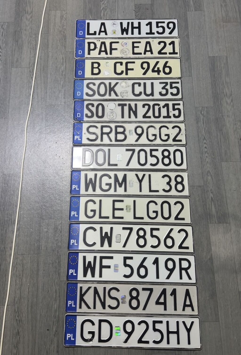 Herbiri orginaldir yazilma nomreler ile bir tutmayin etrafli melumat — Registriya nömrələri, Bakı (3)
