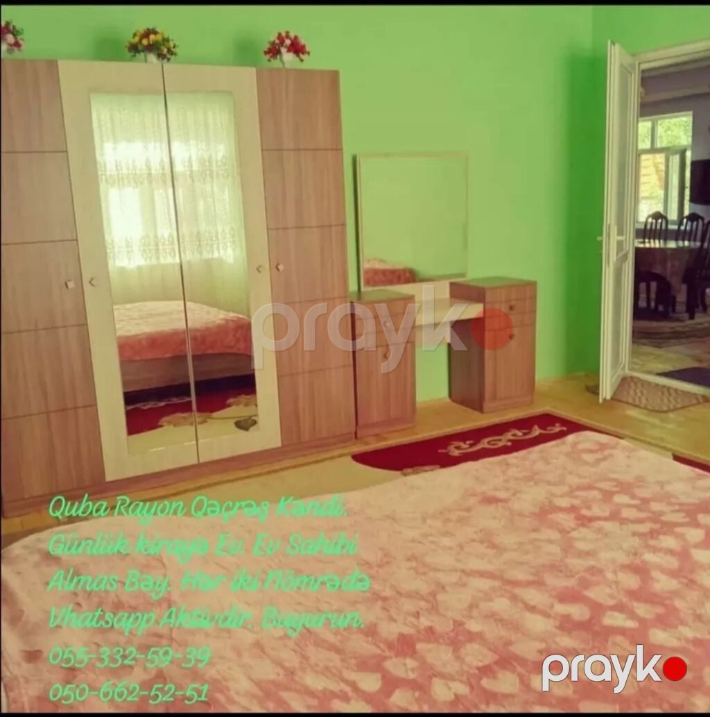 90 kv. m, 3 otaqlı, Kombi, Qaz, İşıq — Ev, villa, Qusar (2)