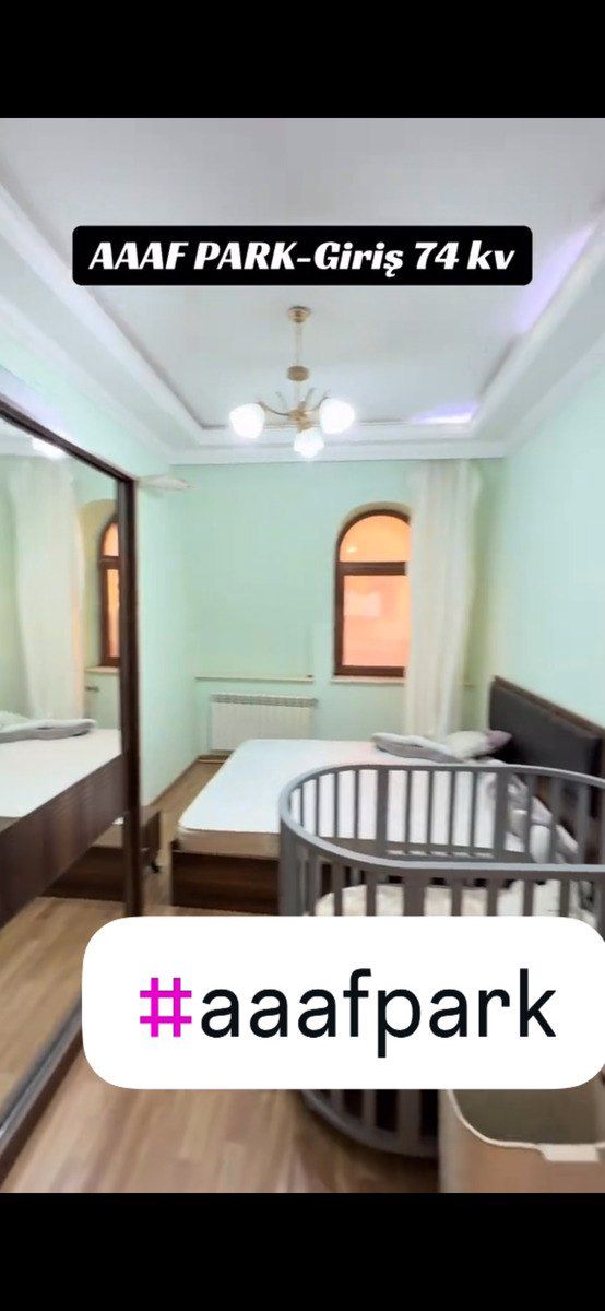 2-otaqlı yeni tikili kirayə verilir, Xırdalan ş., 74 m² — Daşınmaz əmlak, Xırdalan