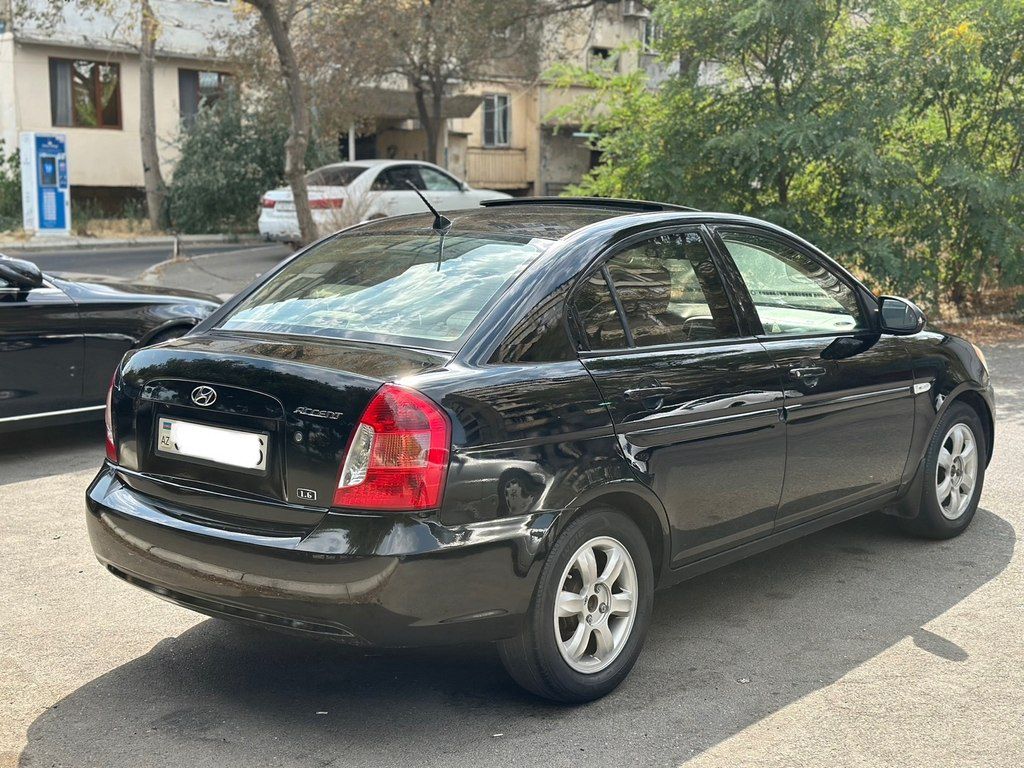Hyundai Accent, 1.6 L, 2008 il, 212 000 km — Avtomobillər, Bakı (4)