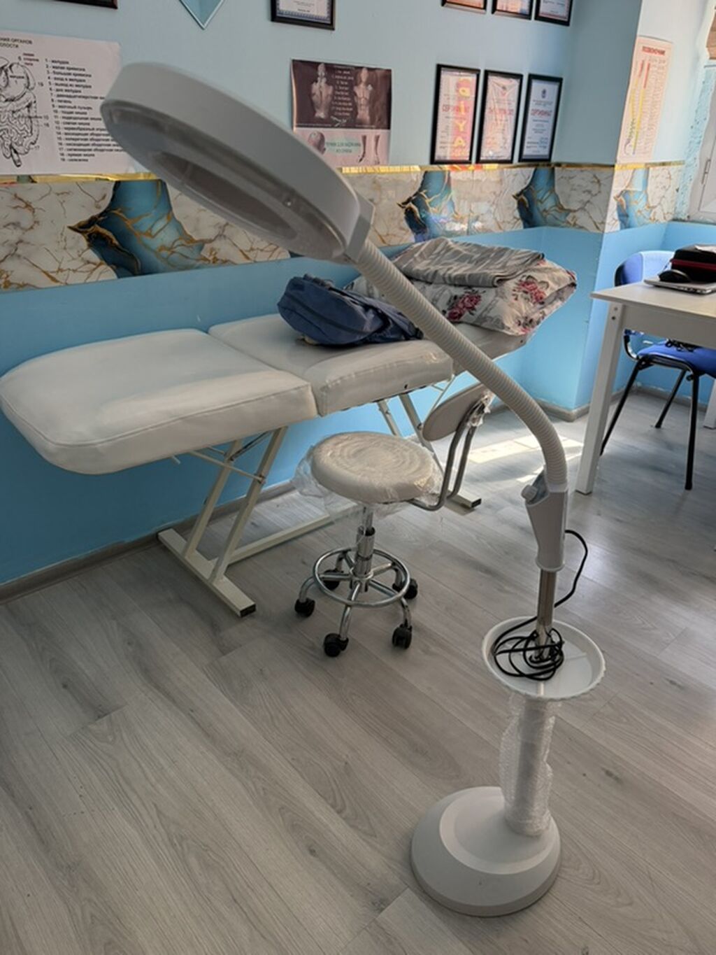 LED lupalı floor lamp – kosmetologiya, dırnaq, tattoo və estetik — Mallar, Xırdalan (3)