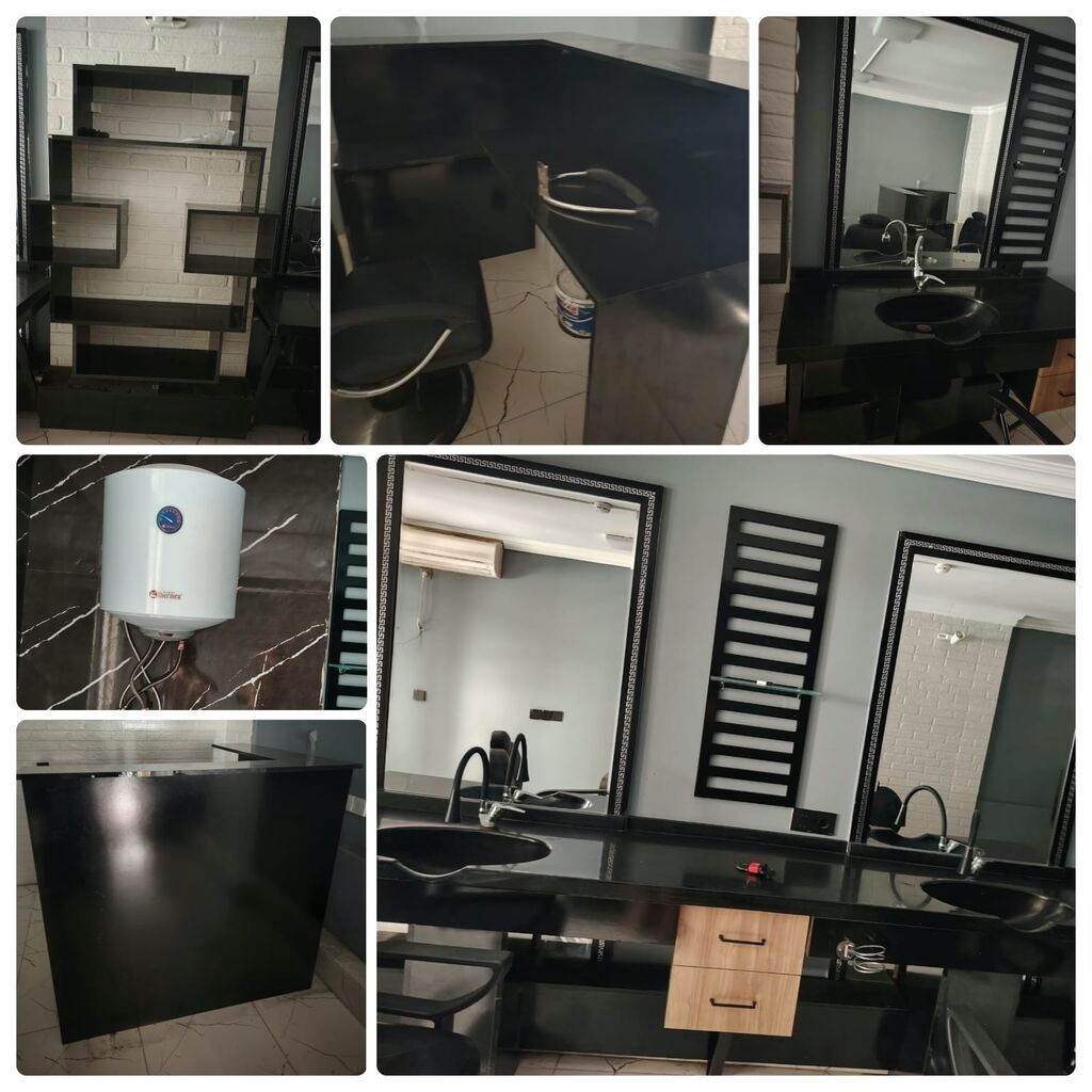 ✔️1400 man(Həzi Aslanov). Bərbər üçün Salon mebeli dəsti. Yeni alınıb