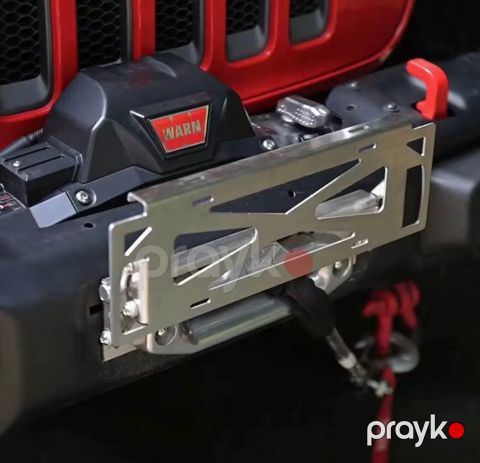 Jeep Wrangler nömrə qabı