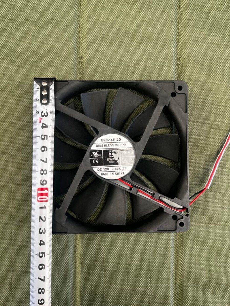 İnkubator fanı 12V 12x12x2.5 — Biznes və avadanlıq, Bakı (5)