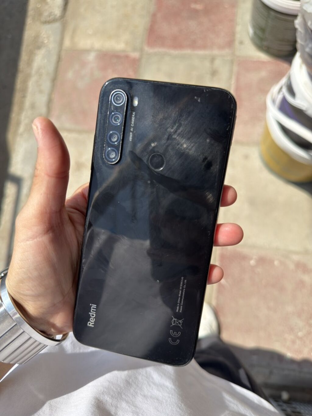 Redmi Note 8, 128 GB, rəng - Qara, Barmaq izi - 1