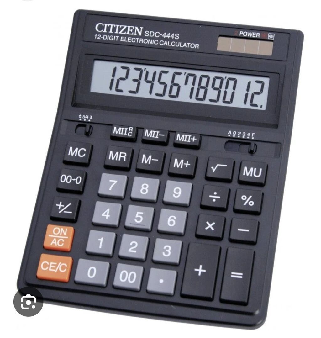 Citizen stolüstü kalkulyator 6 ədədi cəmi 50 azn - 12 rəqəmli geniş — Mallar, Bakı (2)