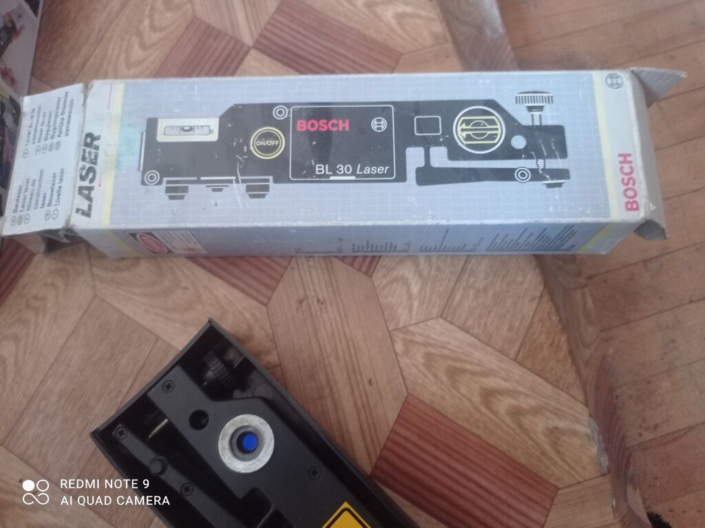 Bosch BL 30 Laser – peşəkar nişanlama və hizalama üçün lazer cihazı
