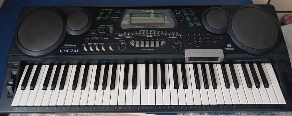 CASIO CTK-731 SATILIR 61 klaviş 🔊 Güclü səs sistemi 🎼 Müxtəlif ritm