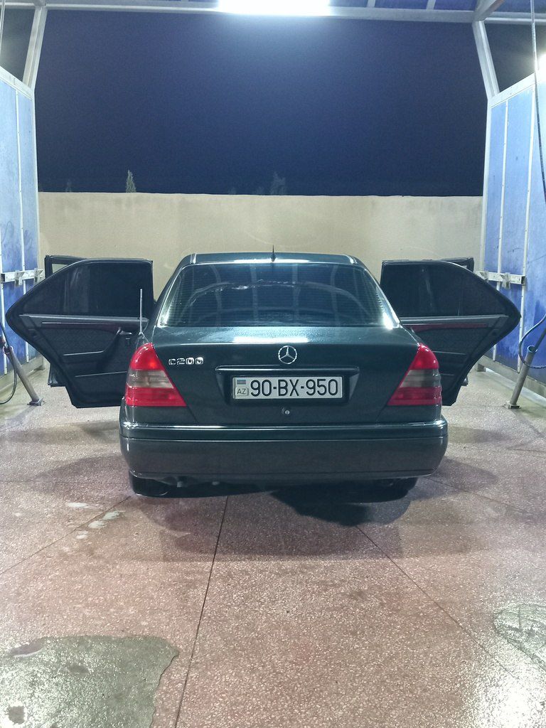 Mercedes C 200, 2.0 L, 1995 il, 32 000 km — Avtomobillər, Şəmkir (4)