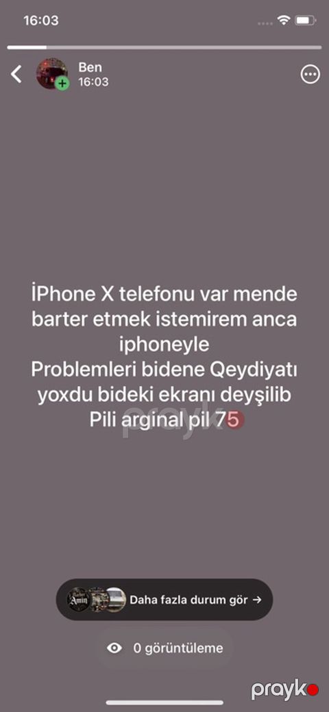 IPhone X, 64 GB