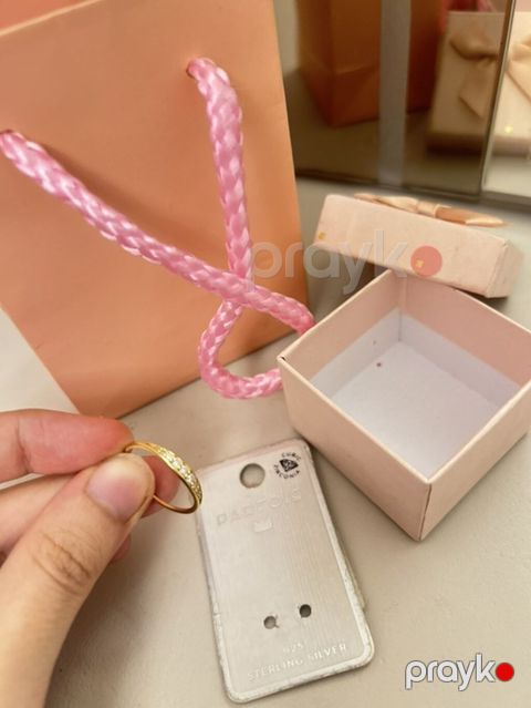 PARFOIS üzük – 925 Sterling silver əsaslı, qızılı örtüklü - Model — Bakı