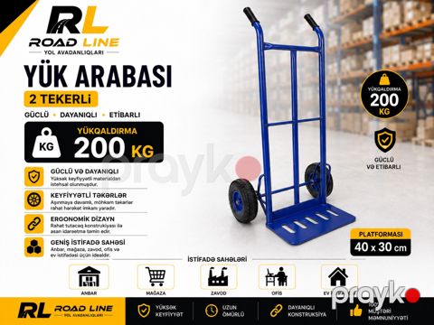 Metal Yük Arabası — Bakı